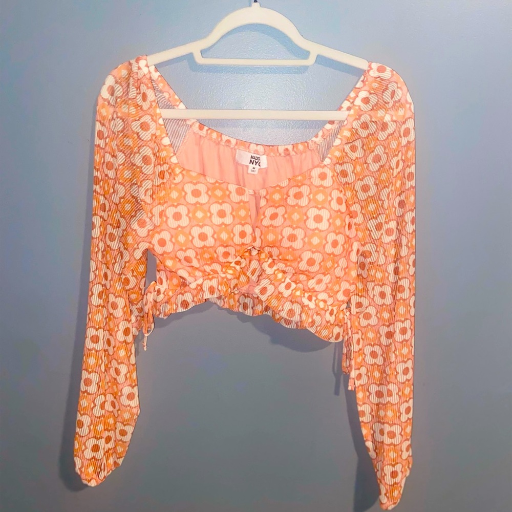 Cute long crop top for summer!!